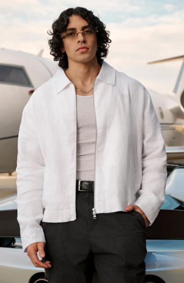 Youngla #5122 - Oxford linen jacked