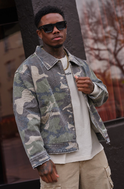 Youngla #5185 - Rider jean jacket