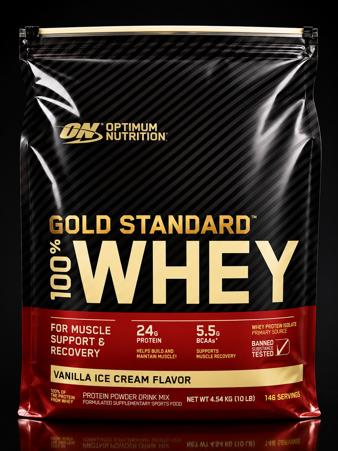 Optimum Nutrition Gold Standard 100% Whey – 10 lb