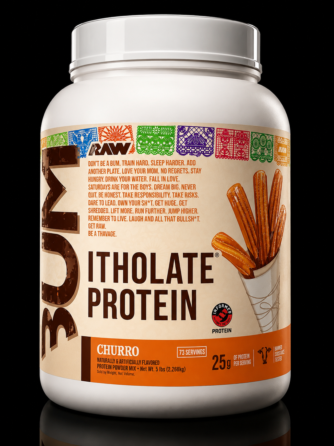 BUM Itholate RAW – 5 lb