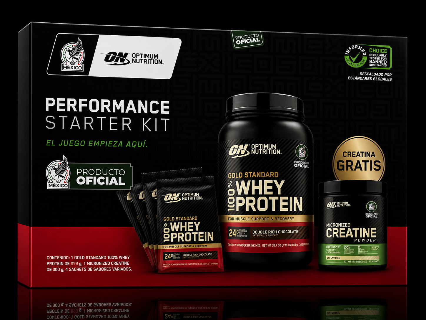 Optimum Nutrition Kit Glanbia Mundial