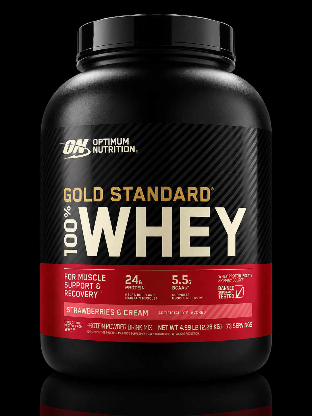 Optimum Nutrition Gold Standard 100% Whey – 5 lb