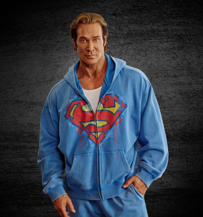 YOUNGLA 5011 - Superman Drip Zip-Ups