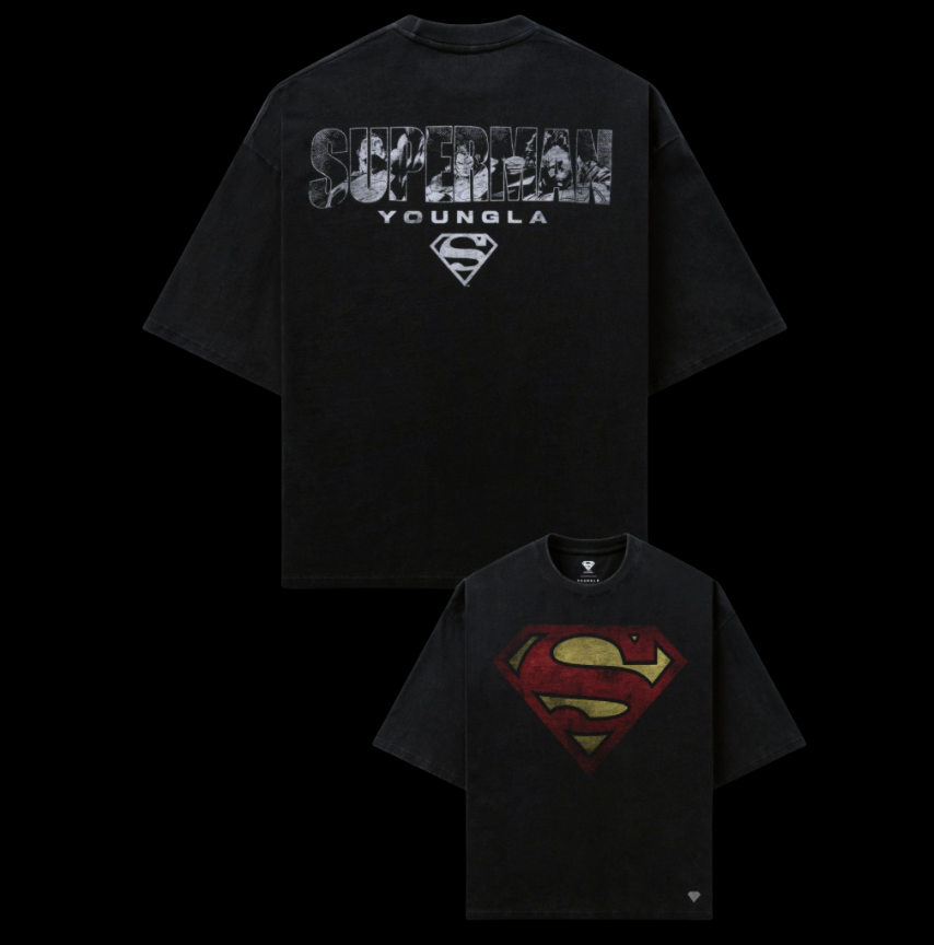 YOUNGLA 4064 - SUPERMAN HUGE TEES