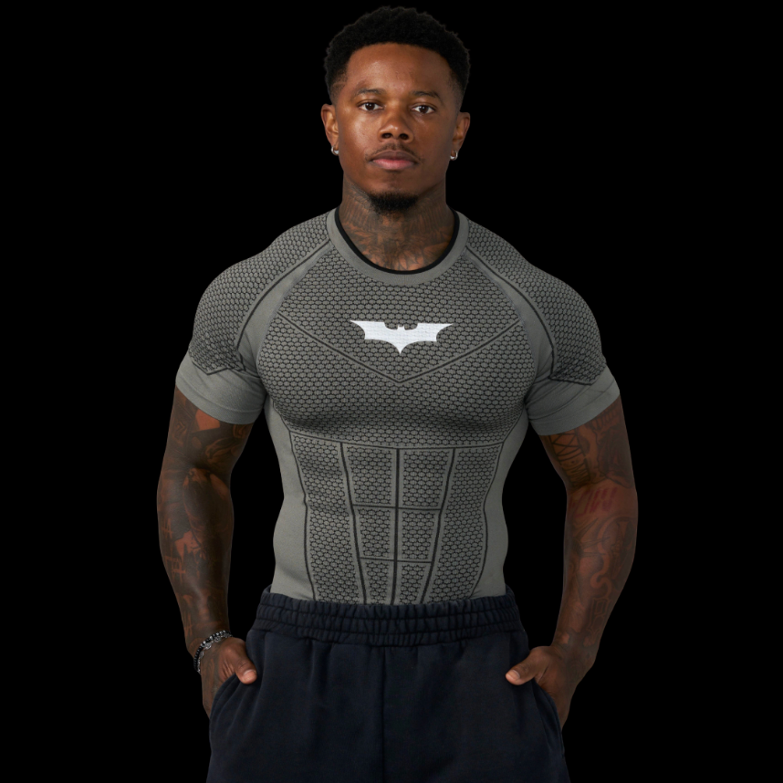 YOUNGLA 4259 - BATMAN COMPRESSION TEES