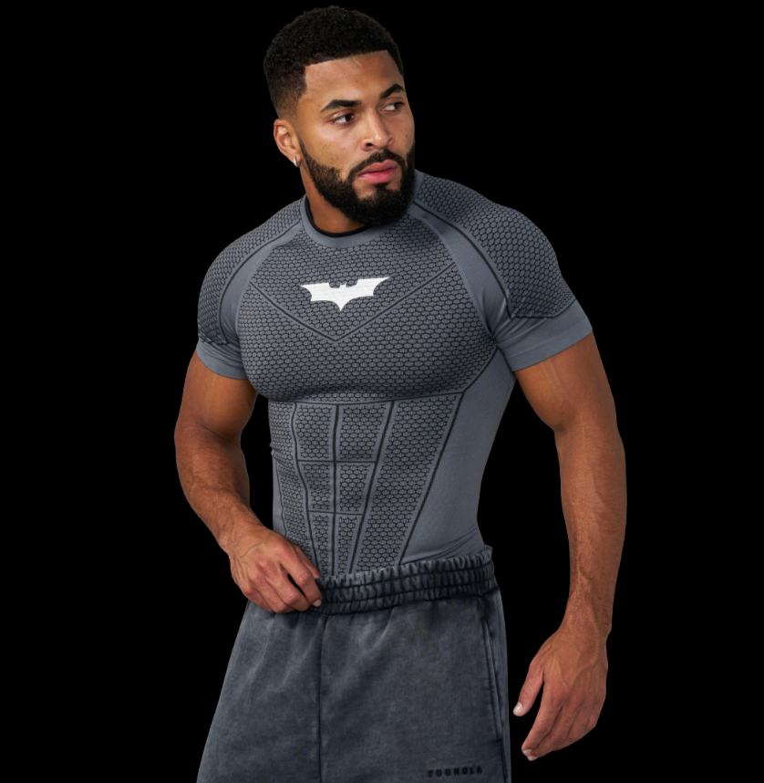 YOUNGLA 4259 - BATMAN COMPRESSION TEES