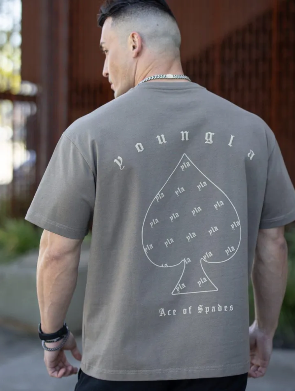 Youngla #4098 - Ace of spades tees