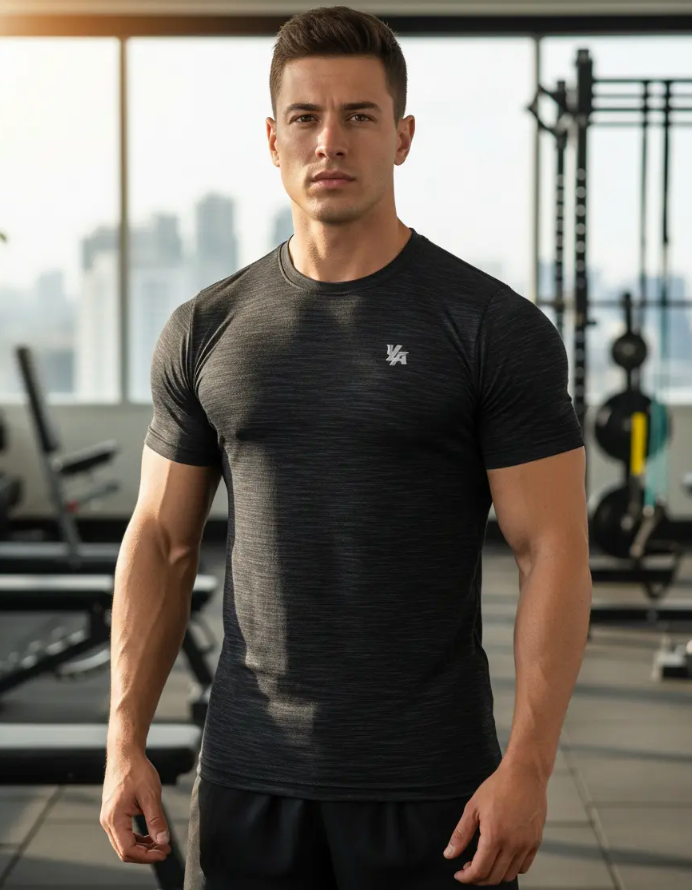 Youngla #443 - Fitness compression tee