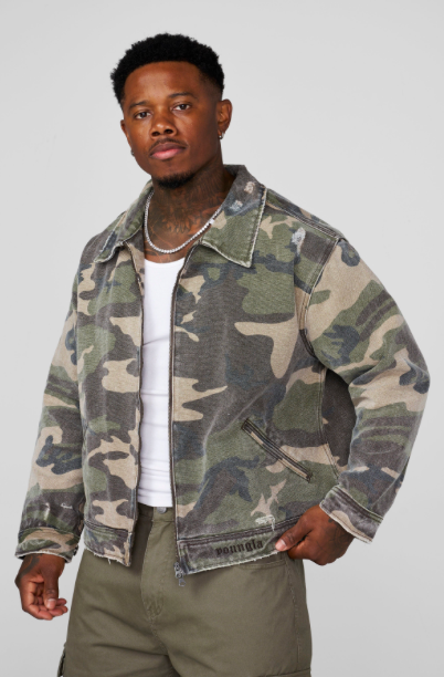 Youngla #5185 - Rider jean jacket