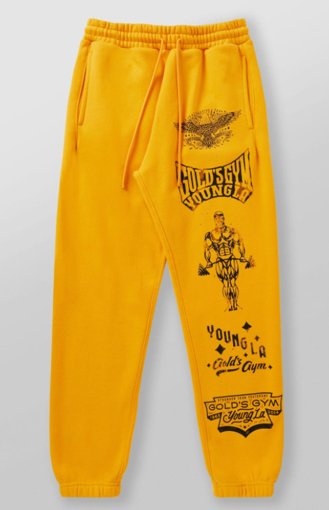 Youngla #2143 - Golds gym immortal jogger