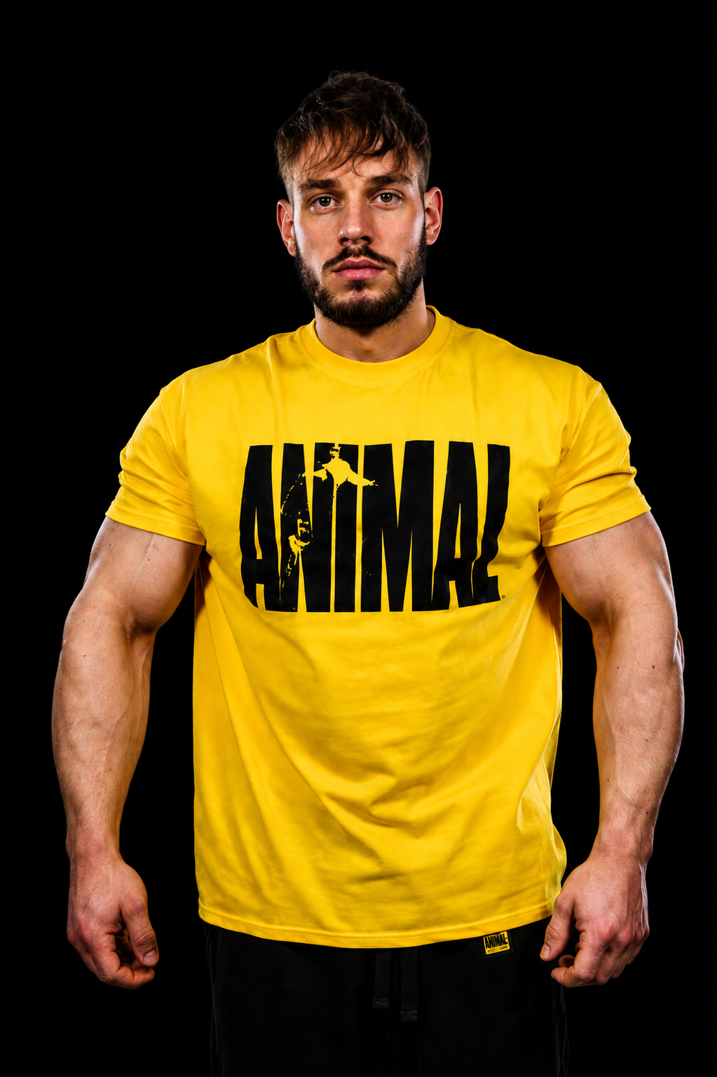 Animal T-Shirt Yellow tee