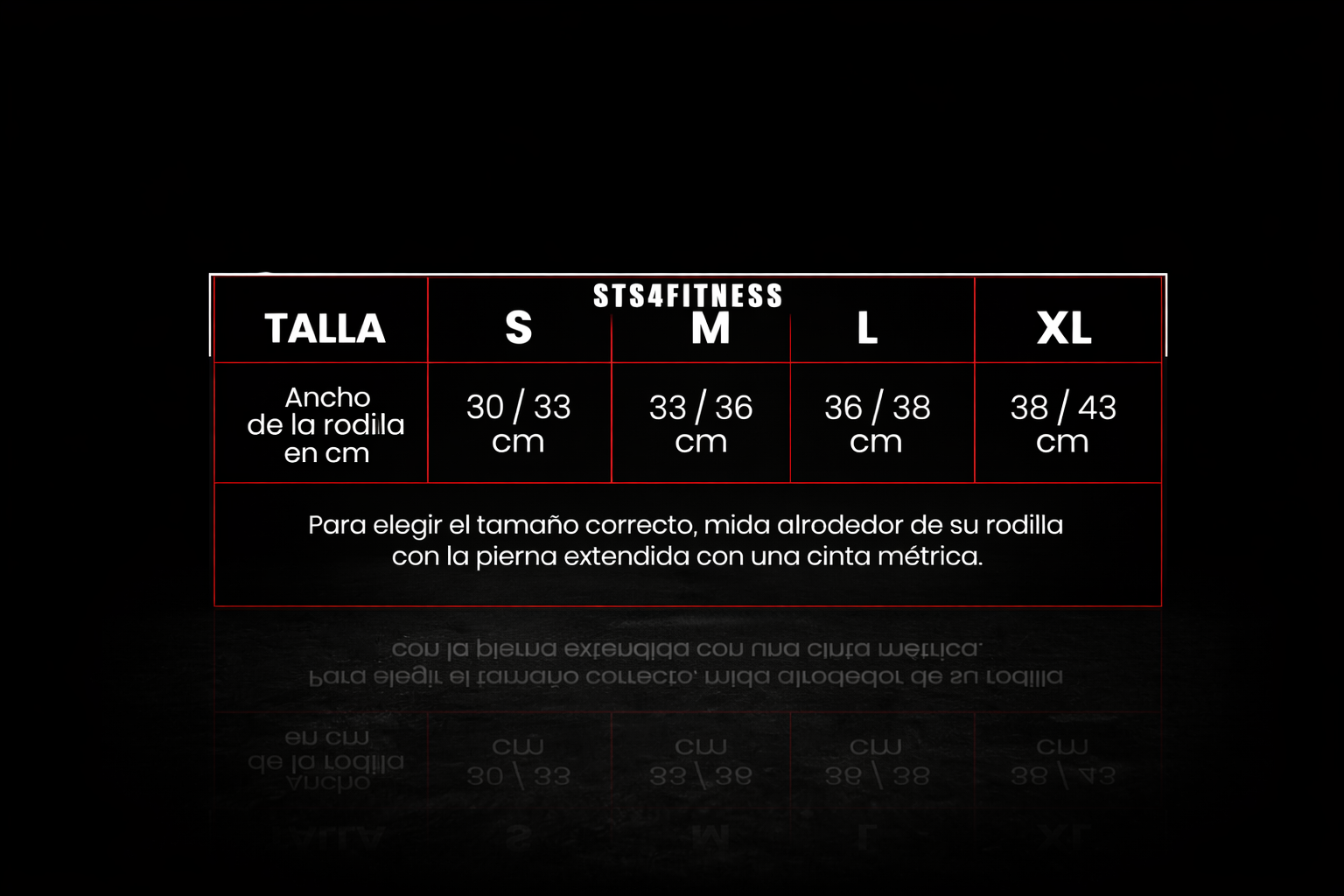 Rodillera de neopreno pro STS