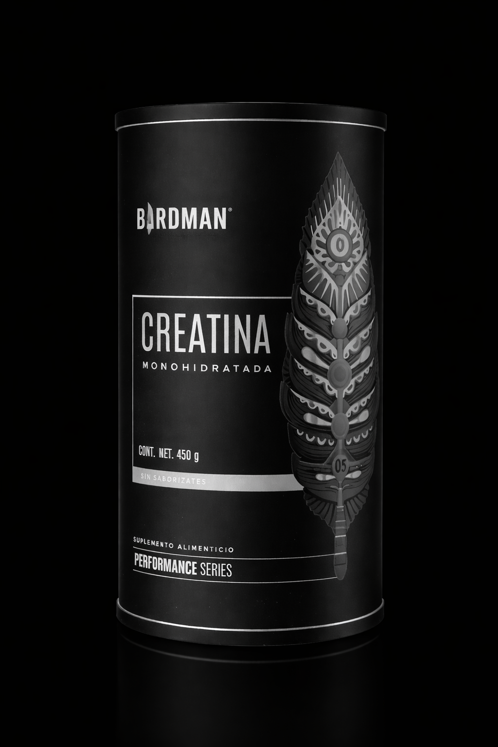 Birdman Creatina Monohidratada – 450 g | 90 Servicios | Sin Sabor