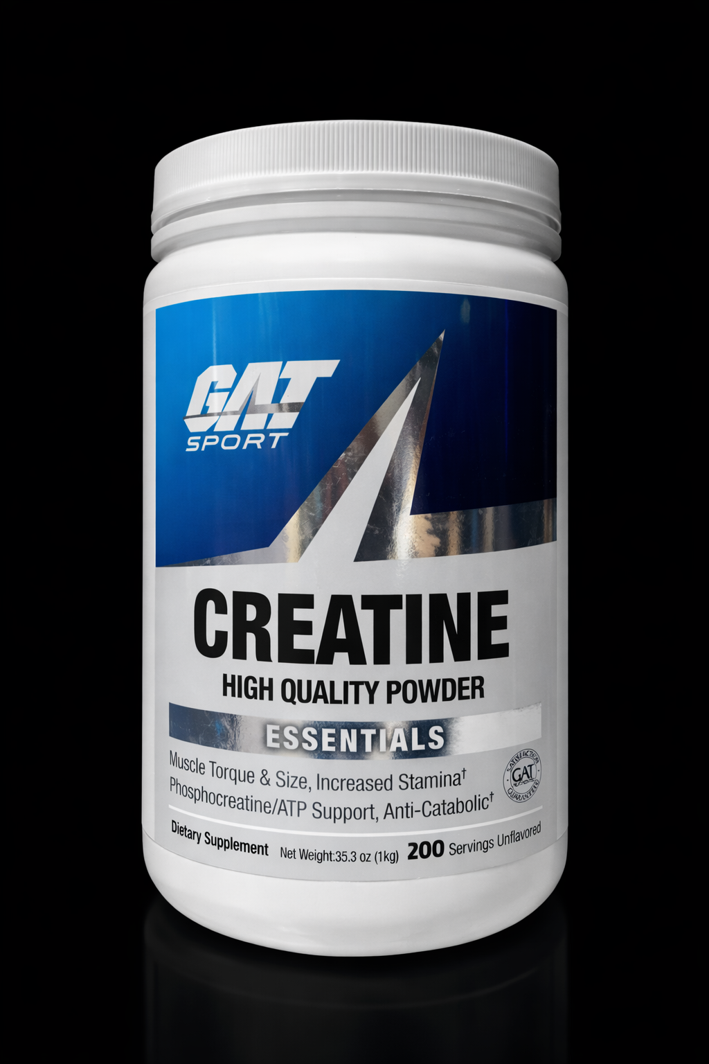 GAT Creatine – 1 kg | 200 Servicios