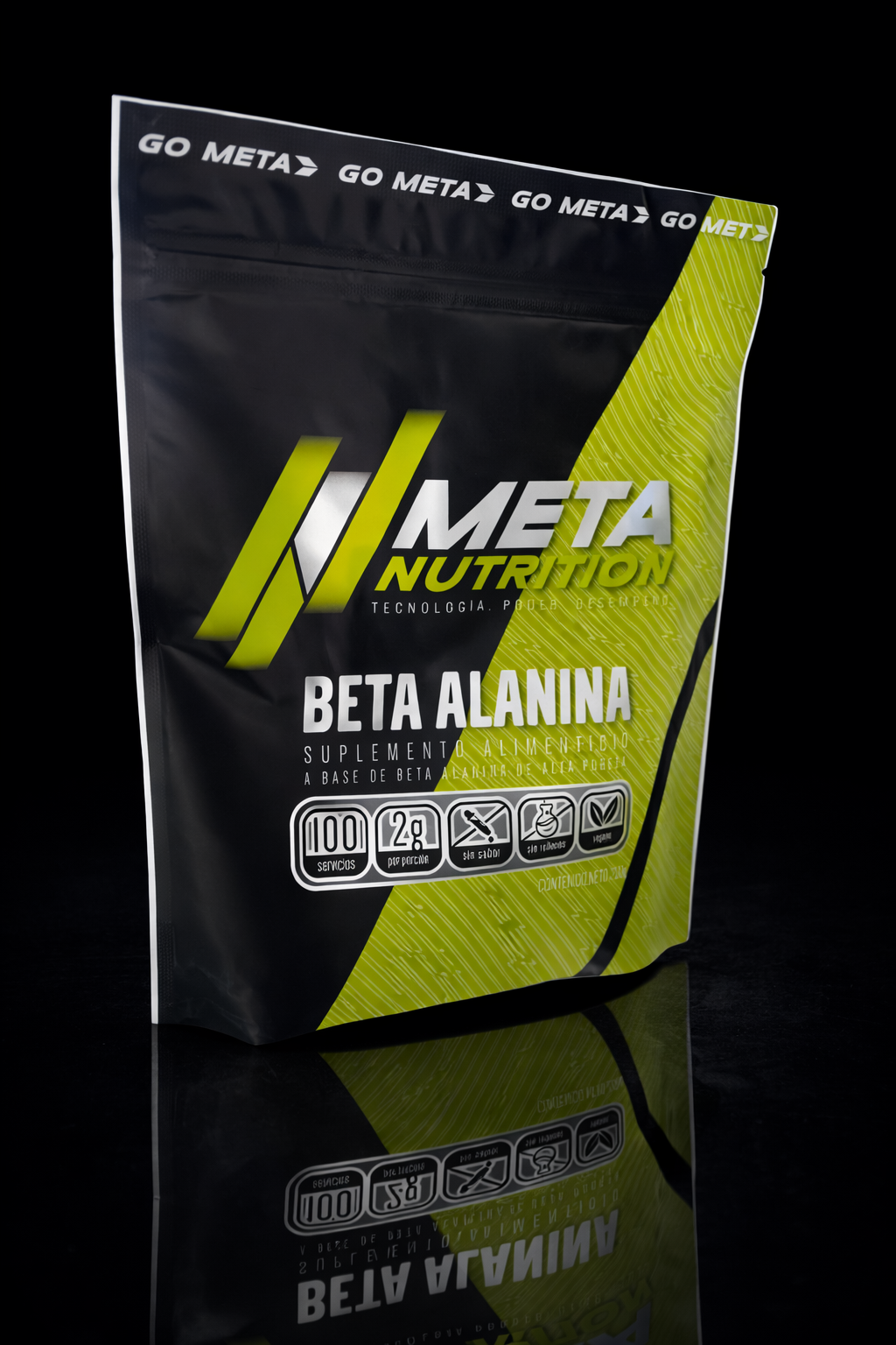 Meta Nutrition Beta Alanina – 100 servicios