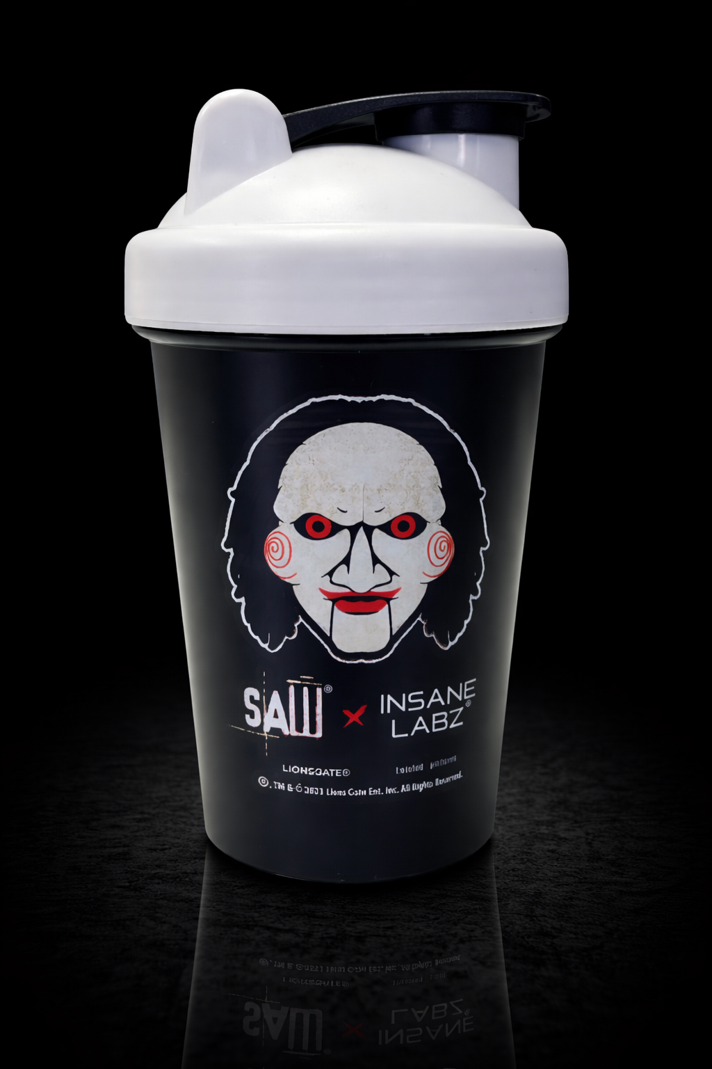 Shaker Insane Labz – Tapa Blanca 400 ml