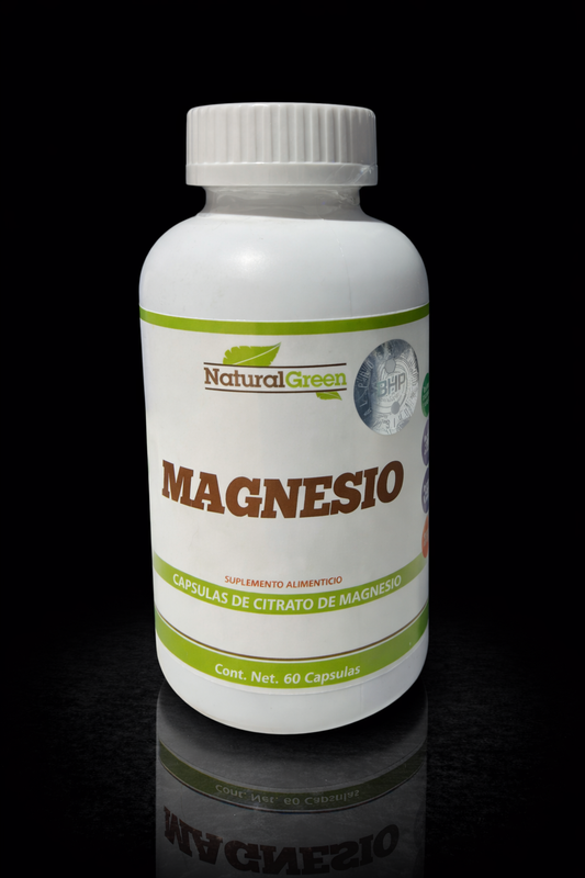 Natural Green Magnesio – 60 cápsulas