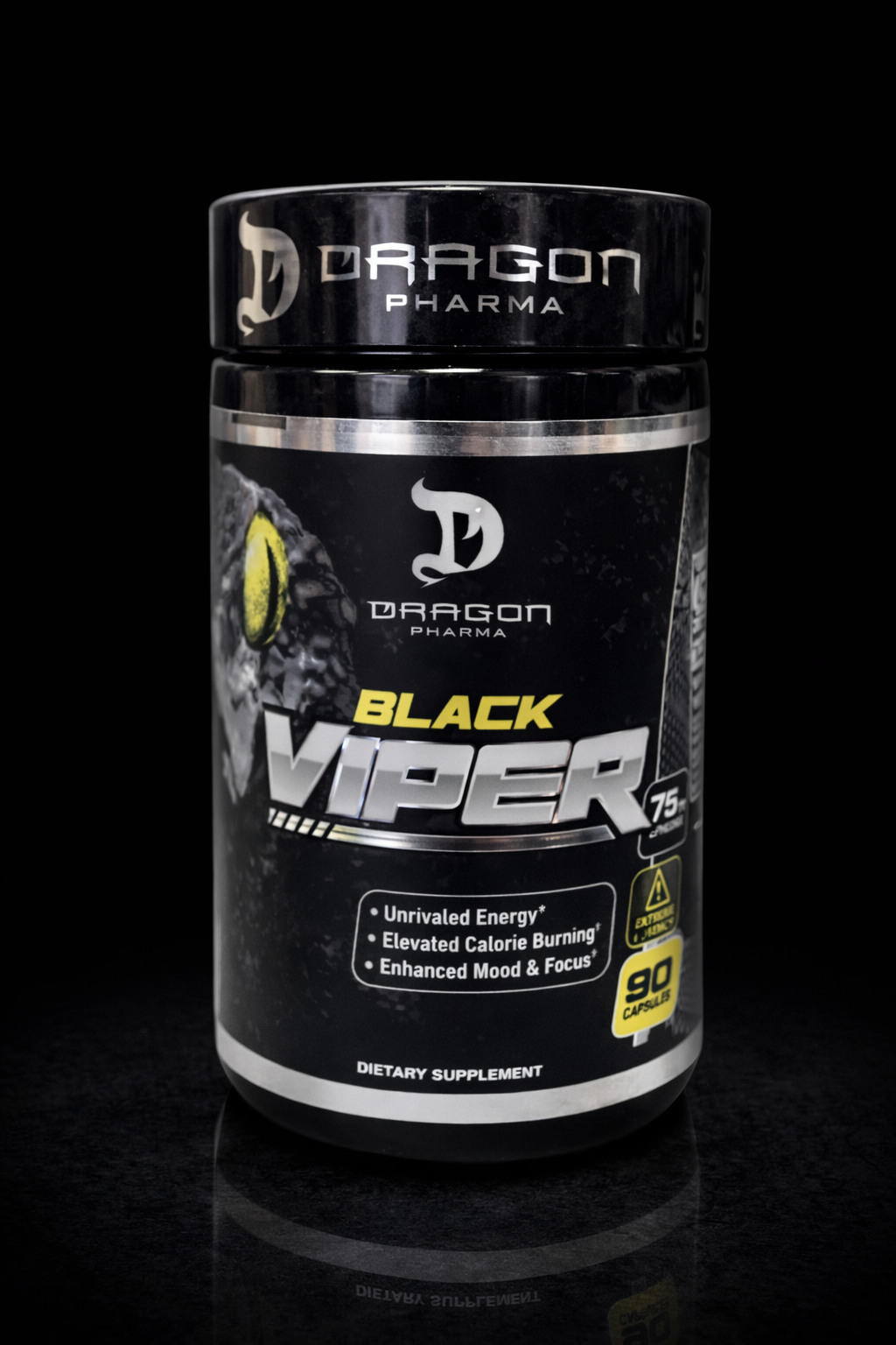 Dragon Pharma Black Viper – 90 cápsulas