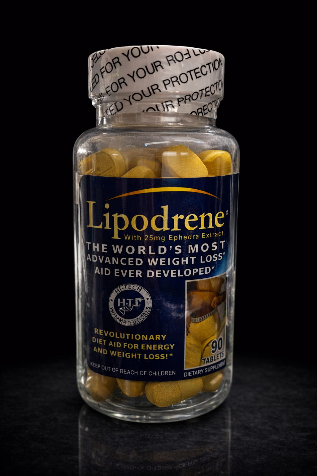 Hi-Tech Lipodrene (Amarillo) – 90 tabletas
