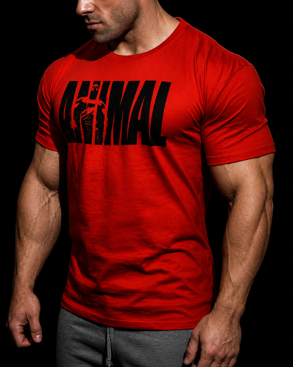 Animal T-Shirt promo red