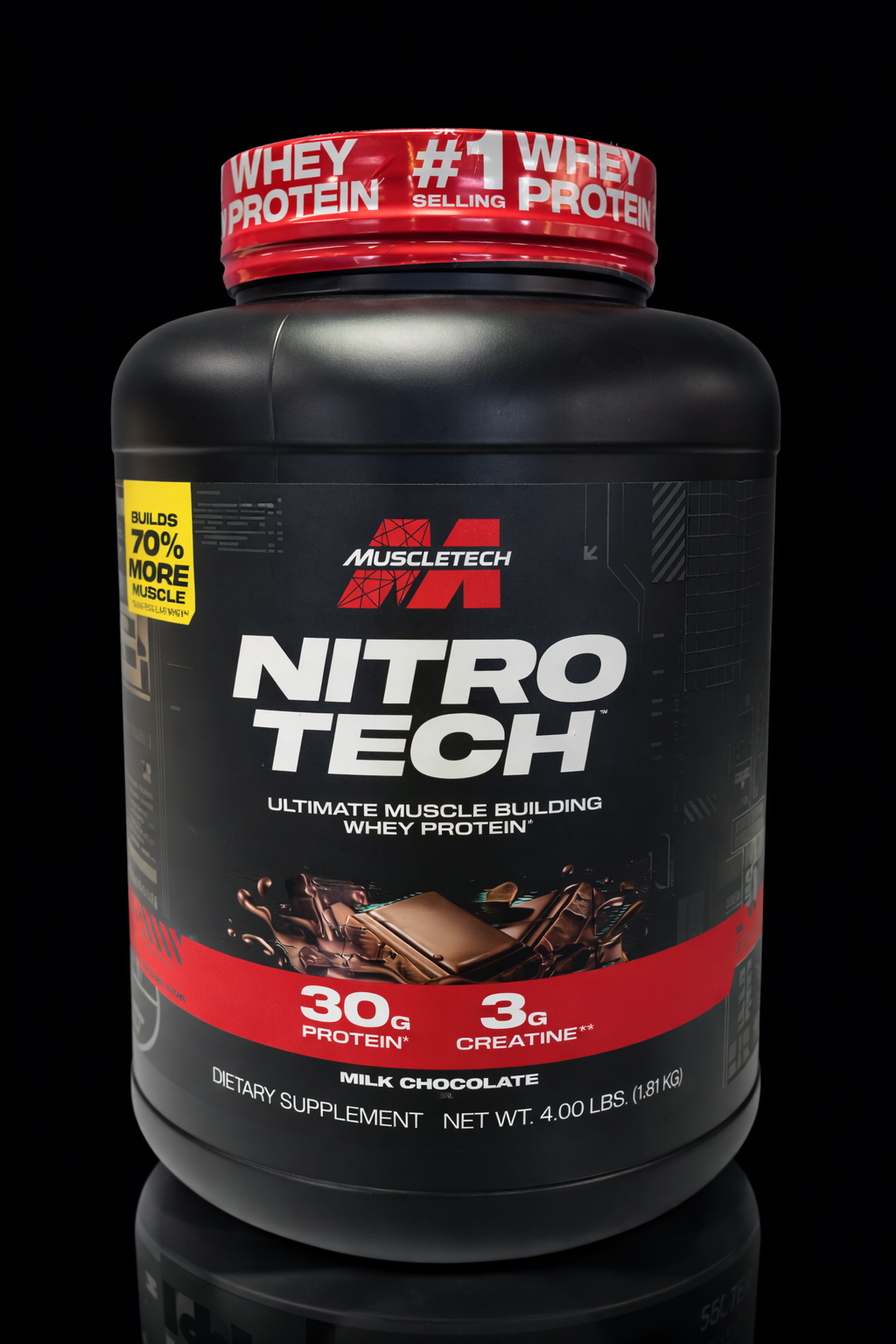 MuscleTech Nitro-Tech Whey – 4 lb