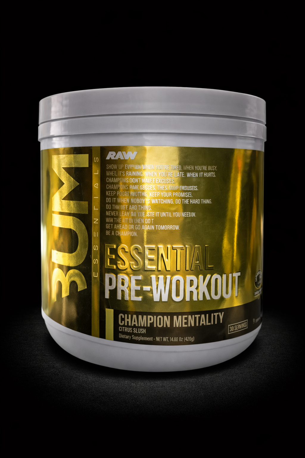 BUM Essential Pre-Workout – 30 servicios