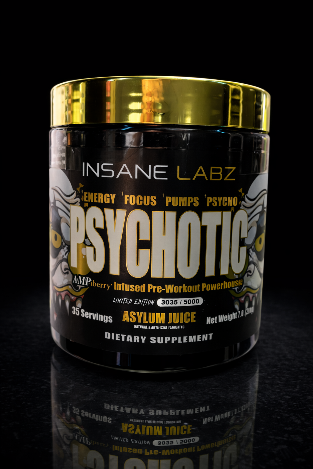 Insane Labz Psychotic Gold – 35 servicios