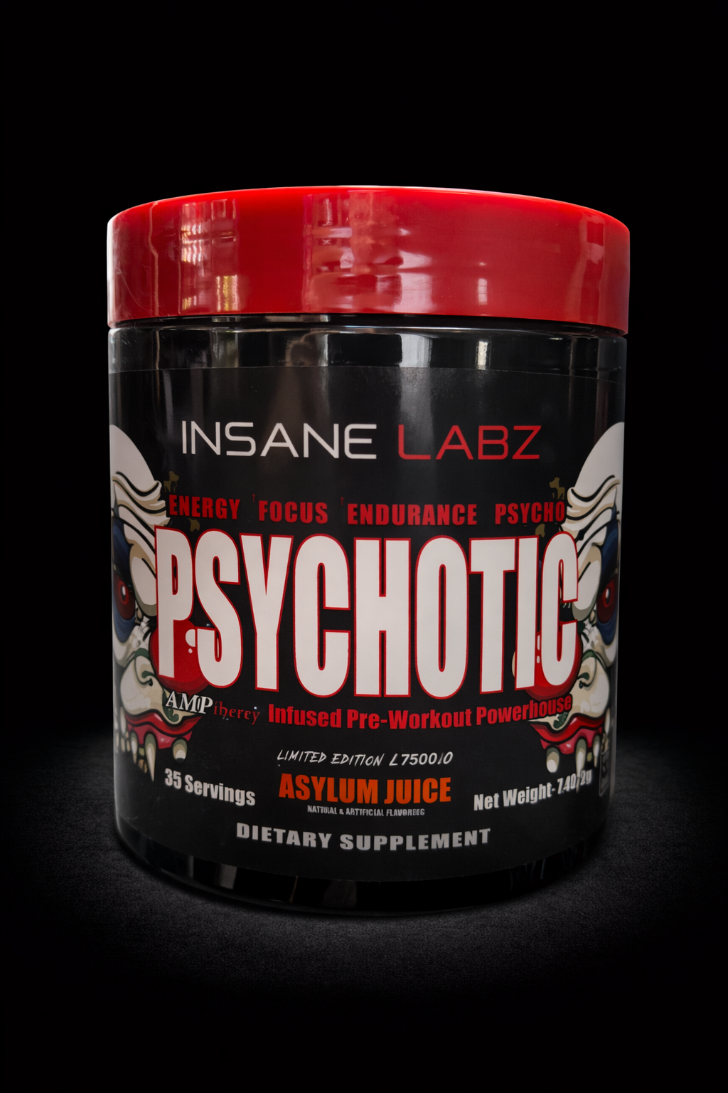 Insane Labz Psychotic (Rojo) – 35 servicios