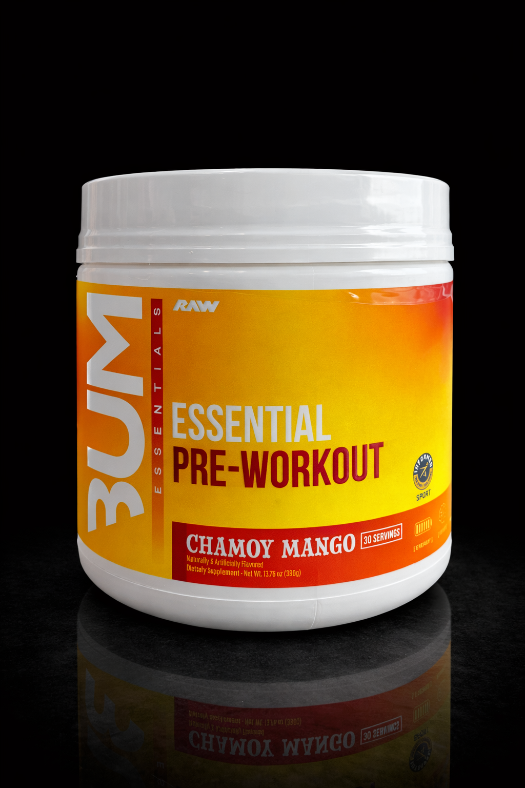 BUM Essential Pre-Workout – 30 servicios