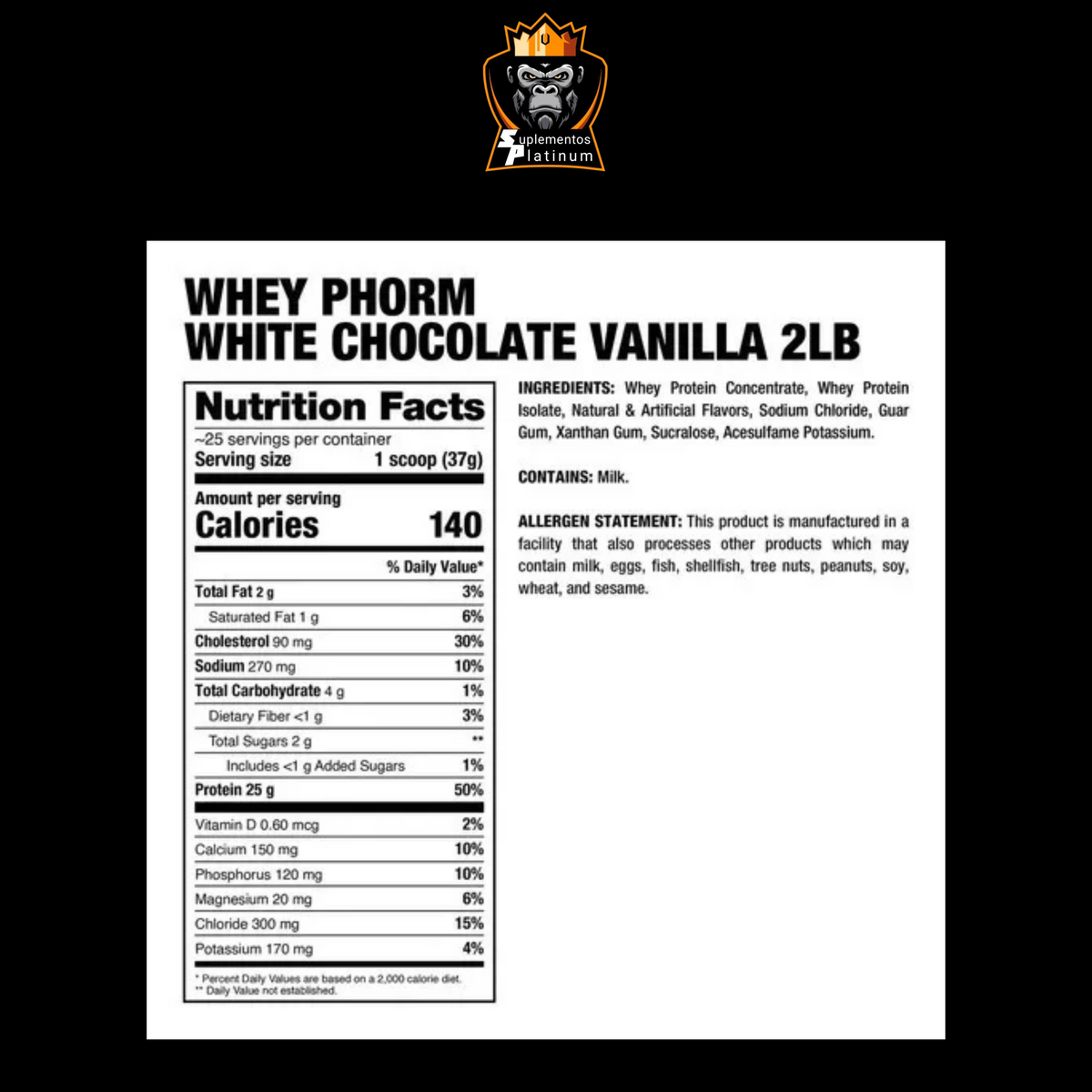 Dragon Pharma Whey Phorm