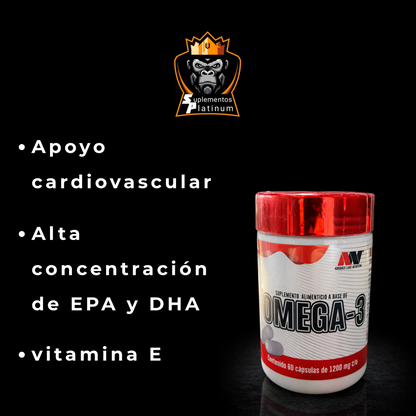 Advance Nutrition Omega 3 – 60 cápsulas