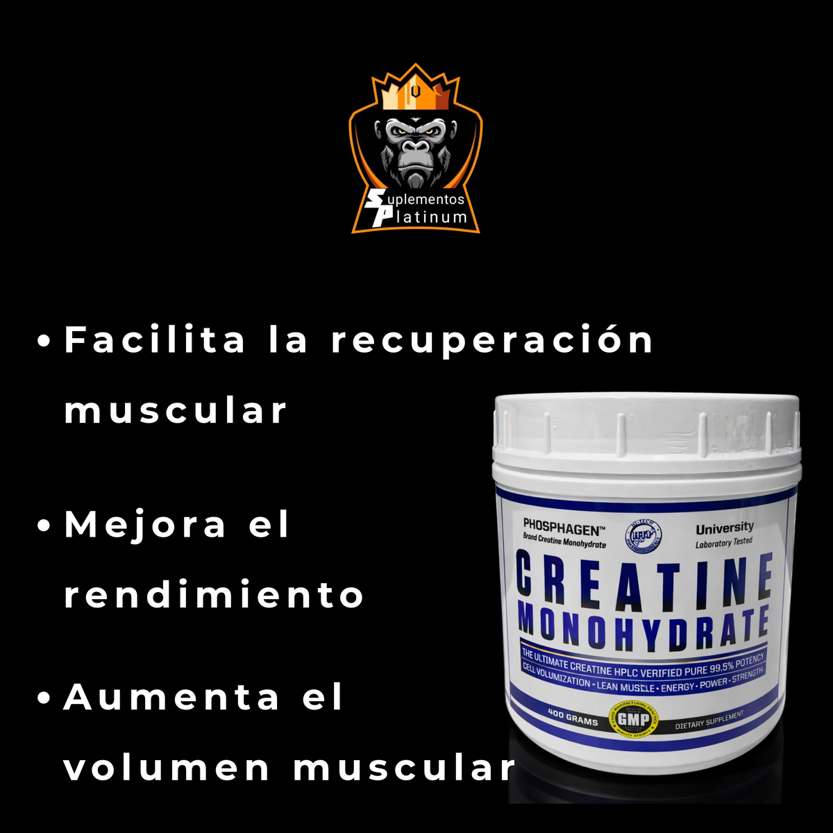 Hi-Tech Creatine Monohydrate – 400 g