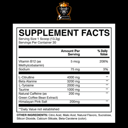 BUM Essential Pre-Workout – 30 servicios