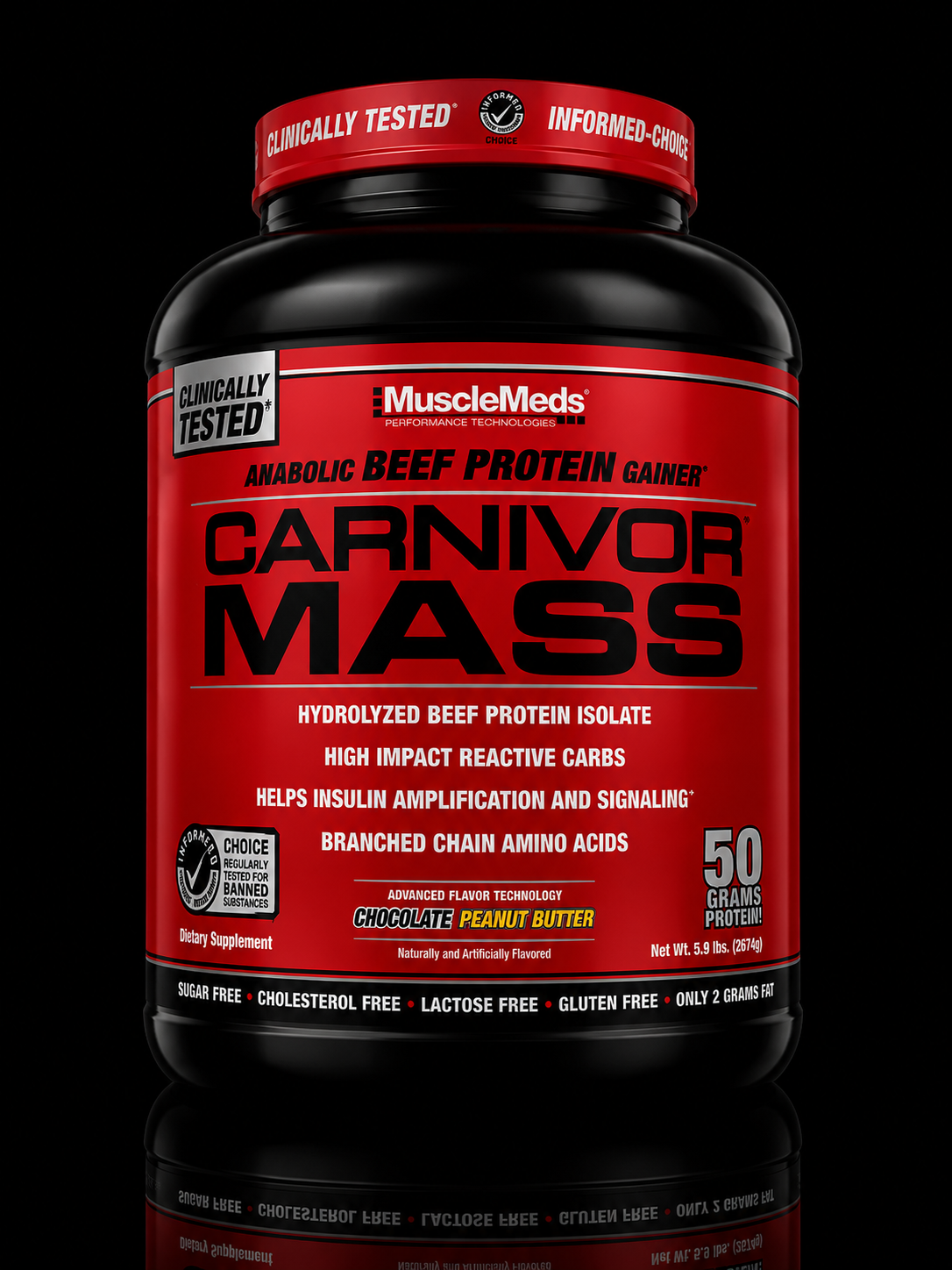 MuscleMeds Carnivor Mass 6 lb