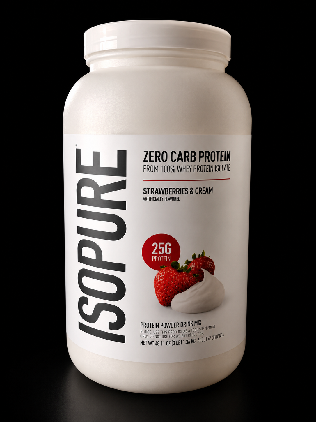Isopure Zero Carb – 3 lb