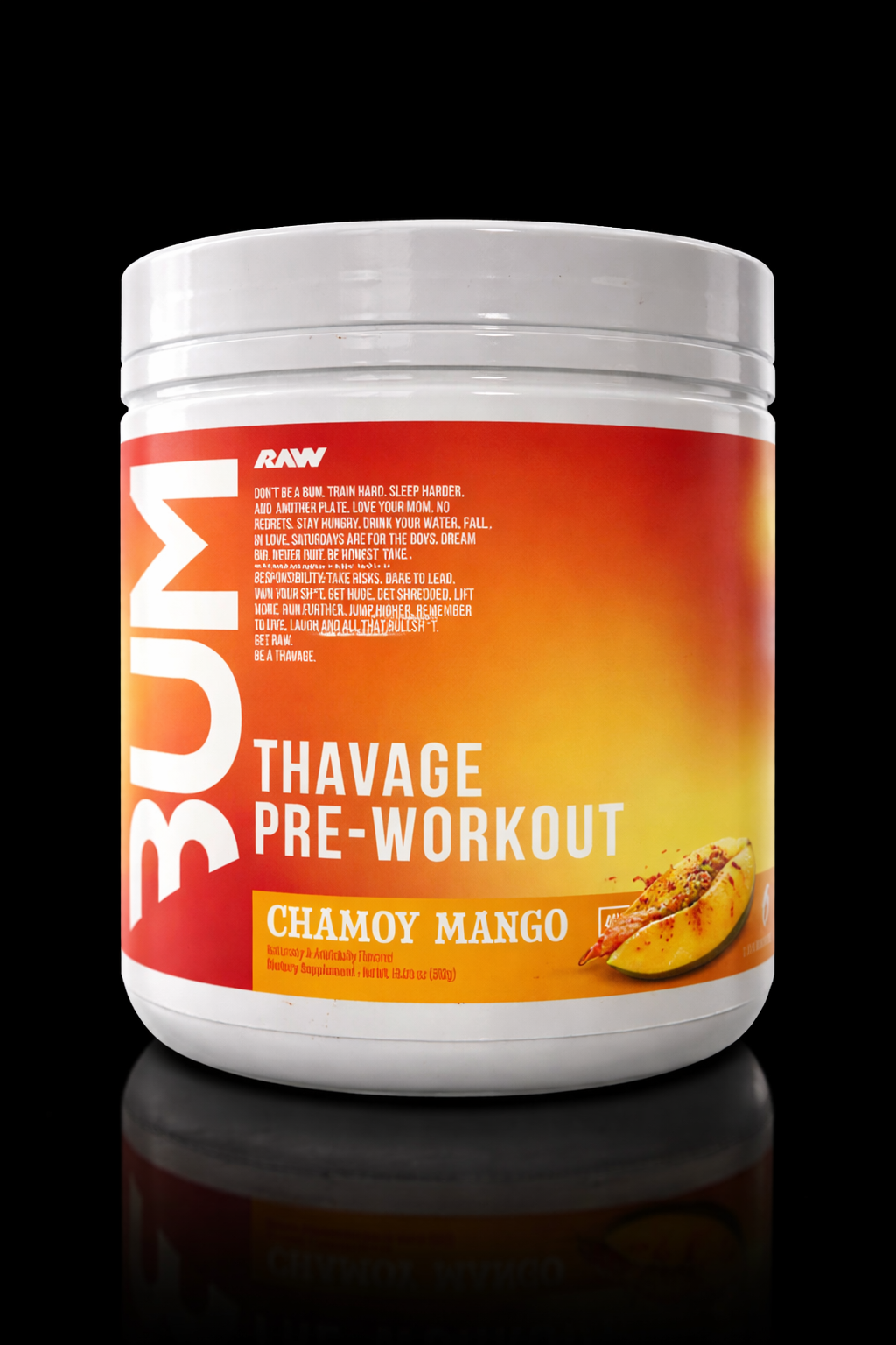 BUM Thavage Pre-Workout – 40 / 20 servicios